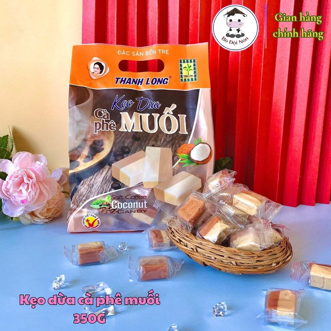 Kẹo Dừa Lá Dứa Sầu Riêng Hiệu Thanh Long (300g)