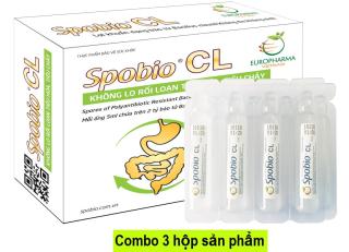 Combo 3 hộp Men vi sinh ống uống cho trẻ sơ sinh và trẻ nhỏ Spobio CL thumbnail
