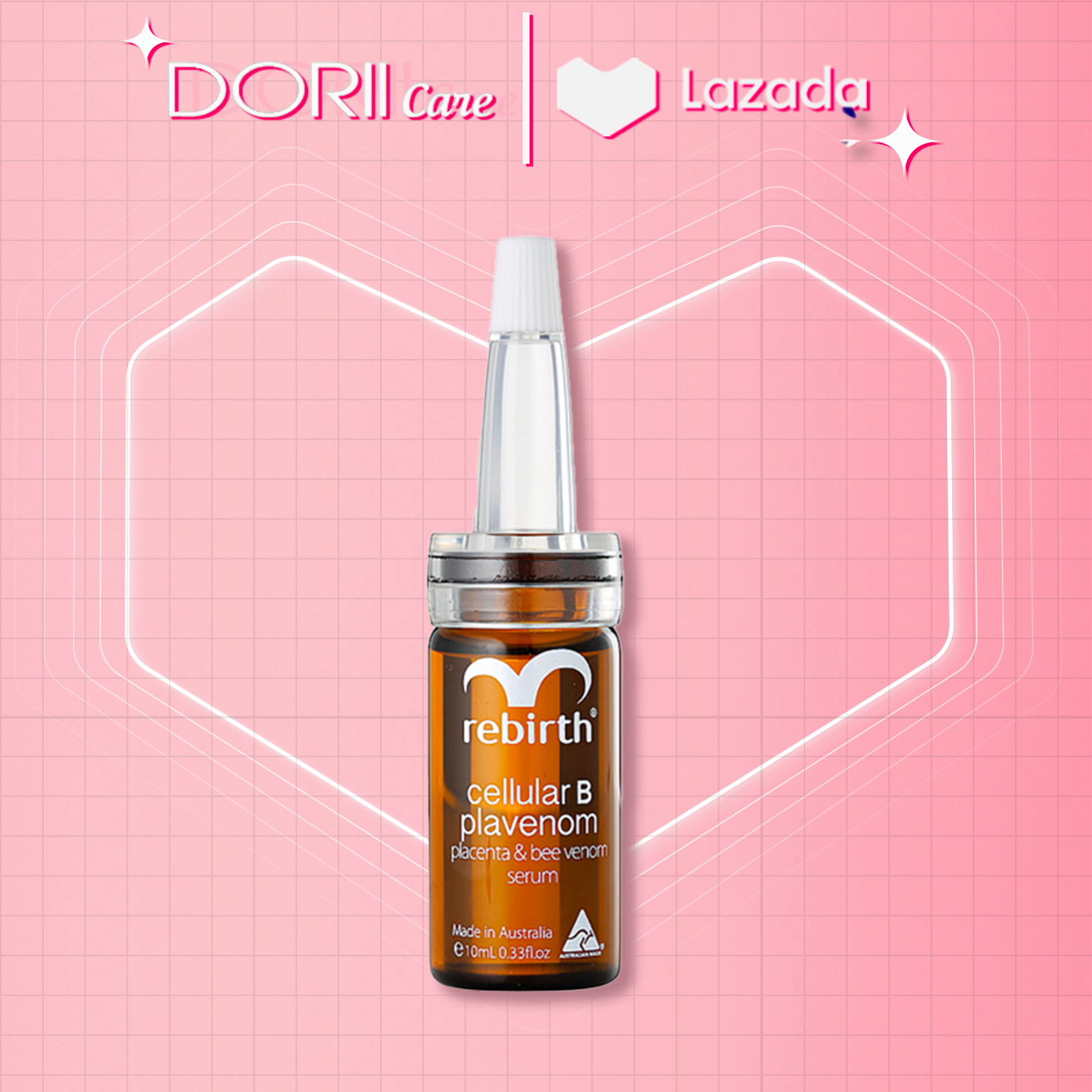 Serum Rebirth Tế Bào Gốc nhɑu Thai Cừu & Nọc Ong Rebirth Cellular B Plavenom -