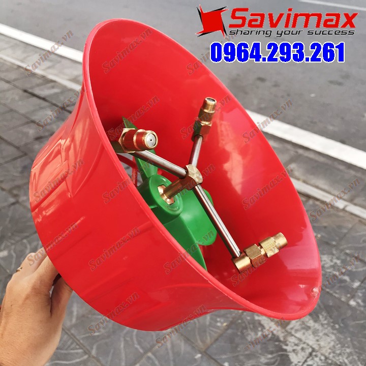Cần xịt cánh quạt phun th.uốc thế hệ mới (4 cánh)