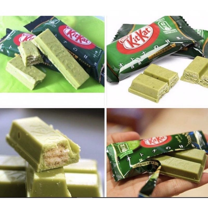 Bánh kitkat nhật bản, kẹo kitkat trà xanh các vị lúa mạch, socola [ Date 7/2023 ]