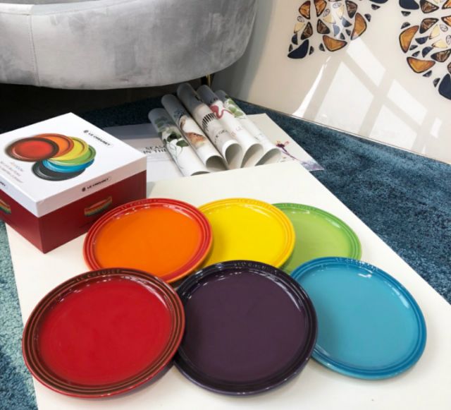 SET ĐĨA LE CREUSET 6 CHIẾC 18cm và 23 cm