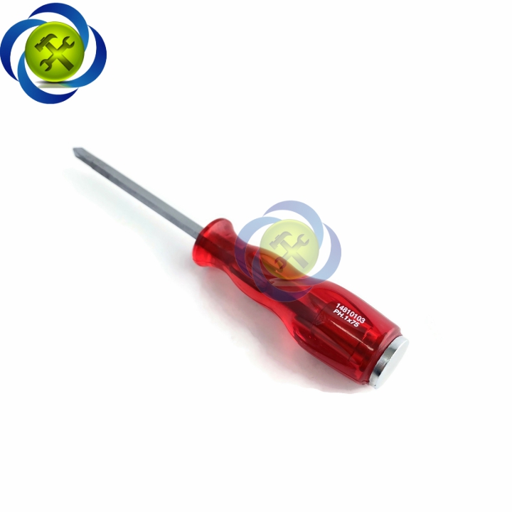 [HCM]Vít đóng bake Kingtony 14810103 PH1 x 75mm cán đỏ