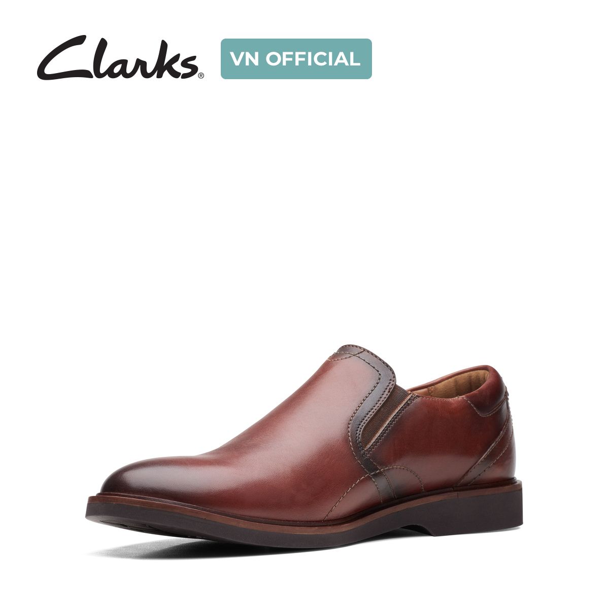 Clarks Men's Leather Loafers - Malwood Easy