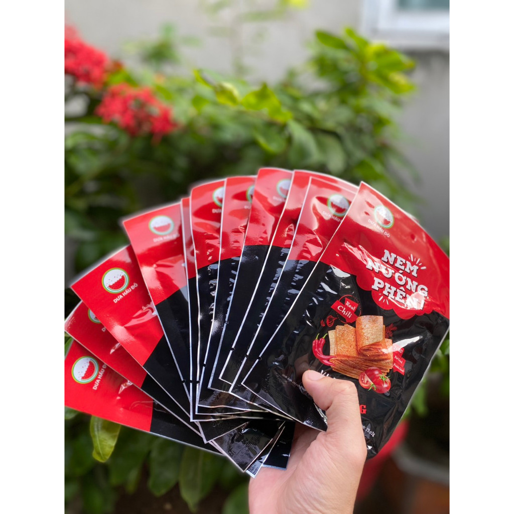 Nem nướng phên dưa hấu đỏ 10k/ 5 gói