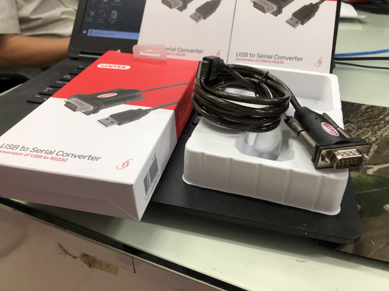 Cáp chuyển usb to com uniteck