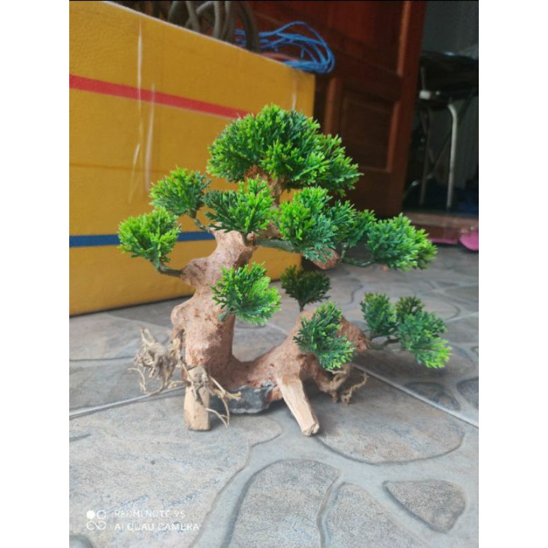 Lũa bonsai ghép cây giả, lũa bonsai thủy sinh, trang trí bể thủy sinh