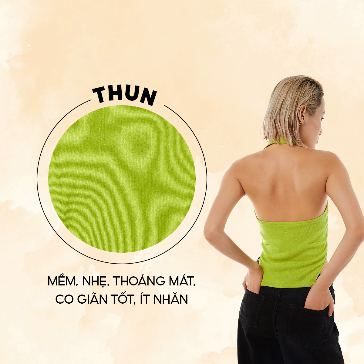 [OUTLET SALE] DOTTIE - Áo kiểu bất đối xứng nữ DOTTIE - T0579