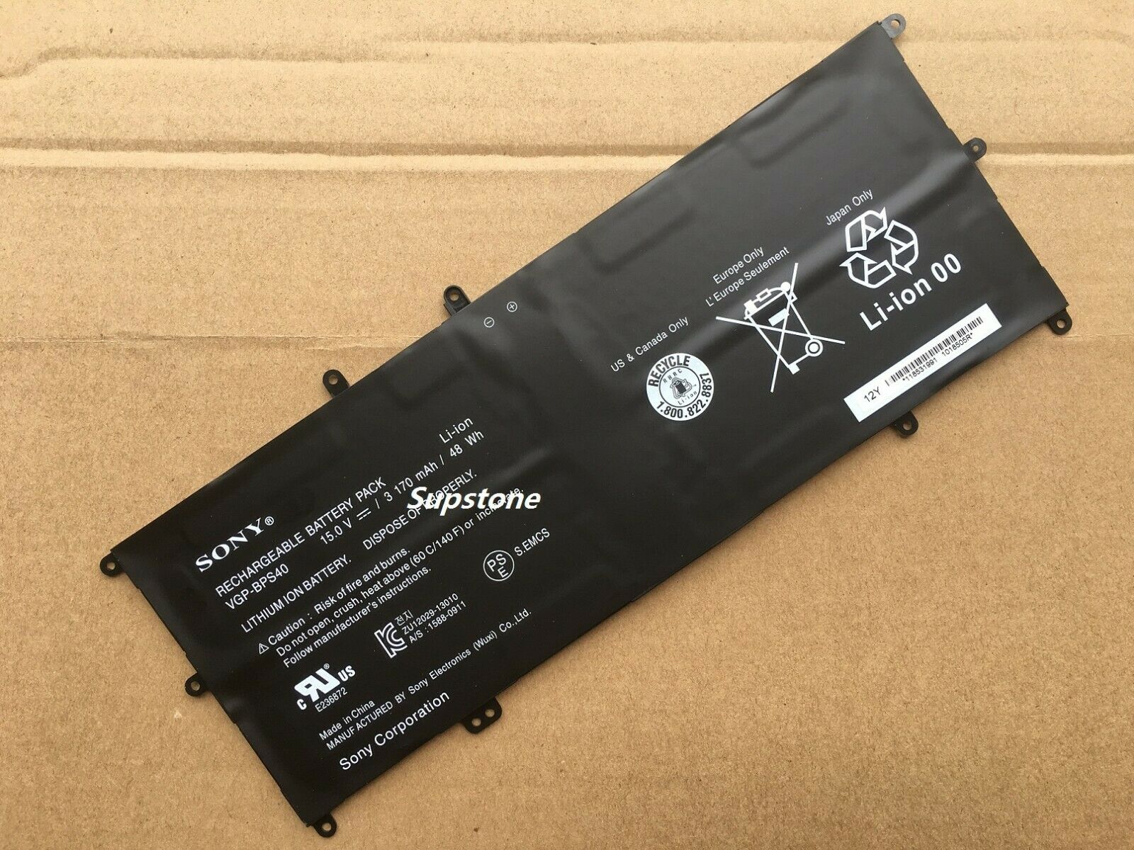 Pin(battery) Original Laptop Sony Vaio Flip SVF15N (Bps40) zin