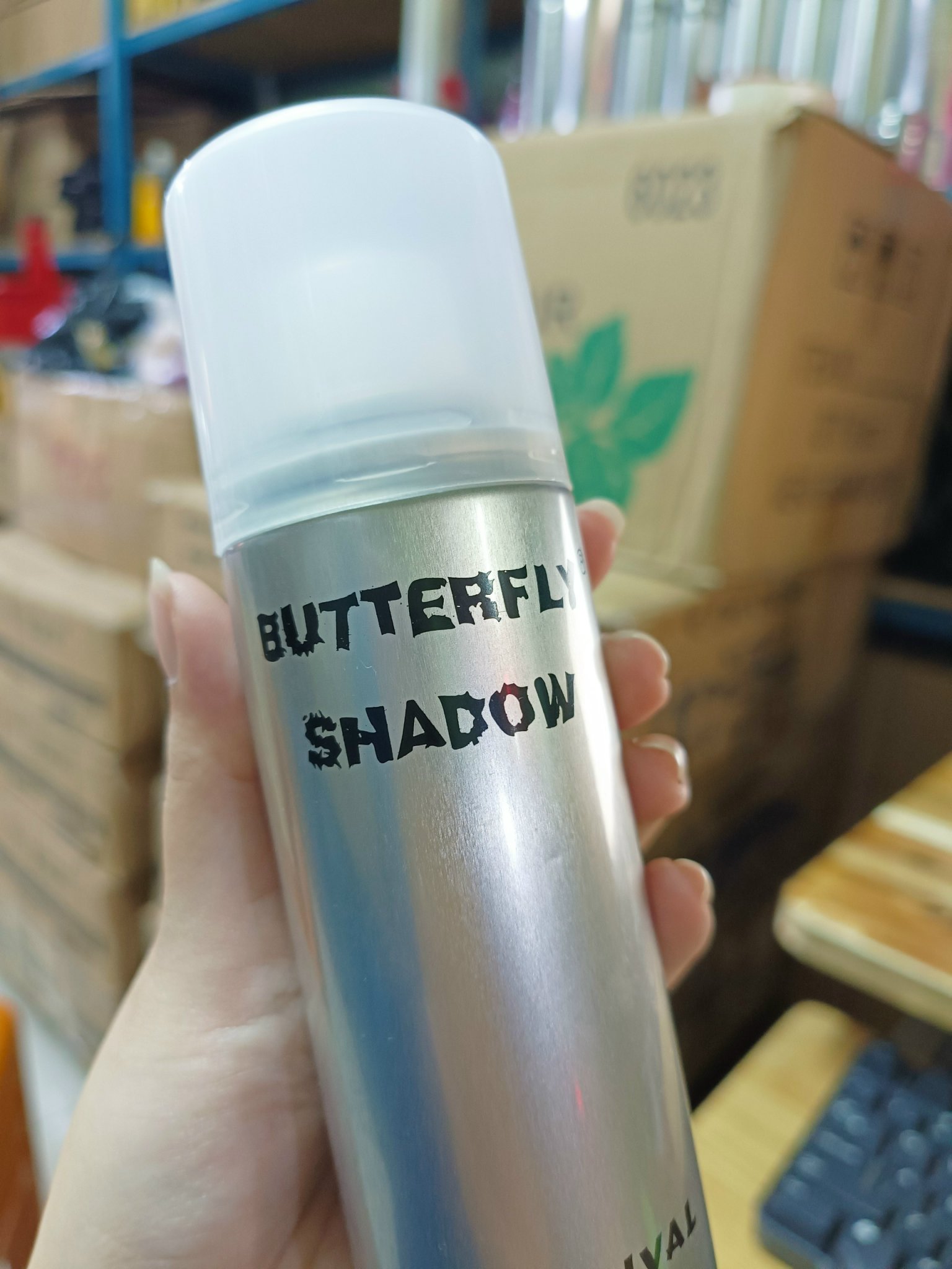 Gôm xịt tóc, tạo kiểu tóc Butterfly Shadow 160ml/600ml