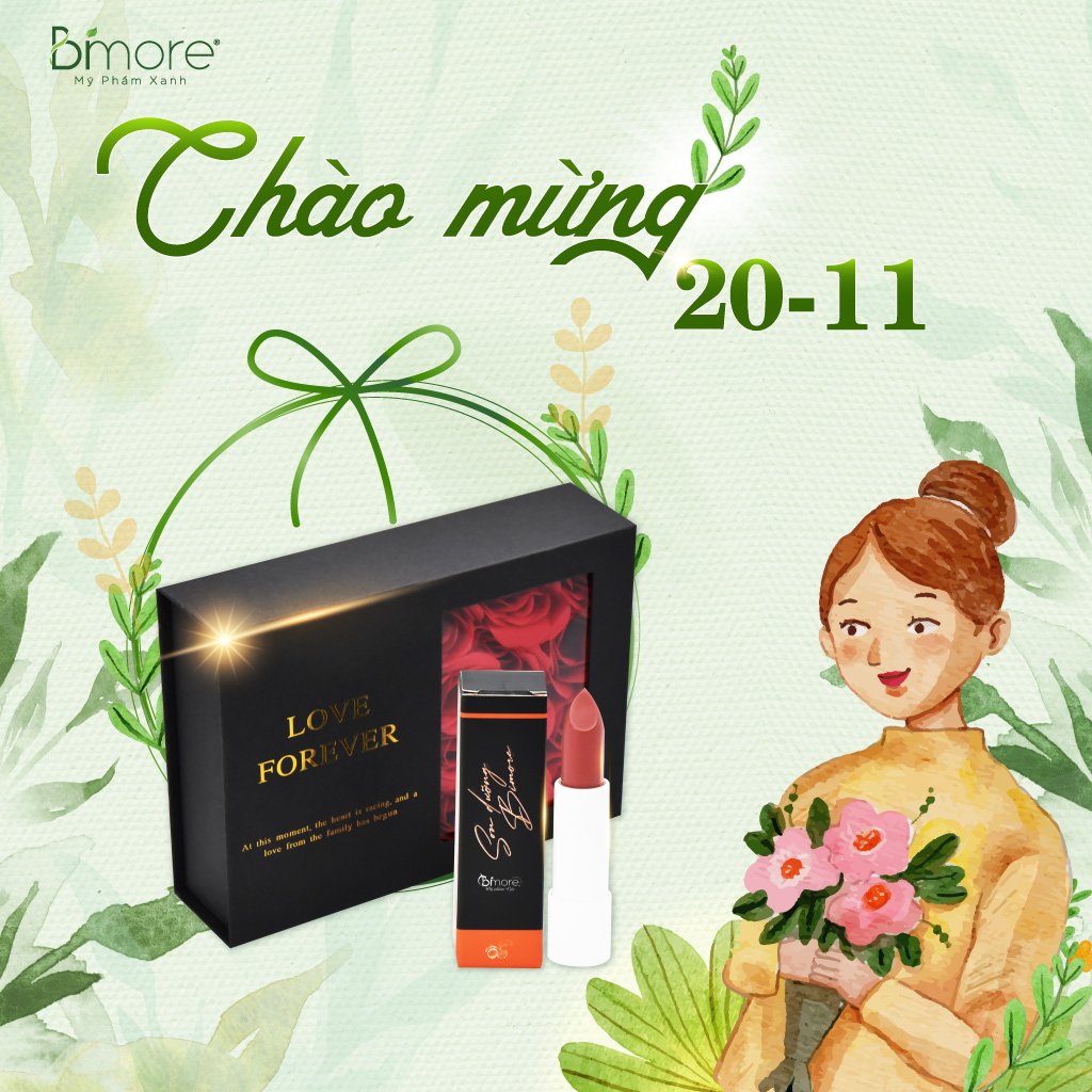 Son dưỡng Bambi 28_ Đỏ cam Gấc