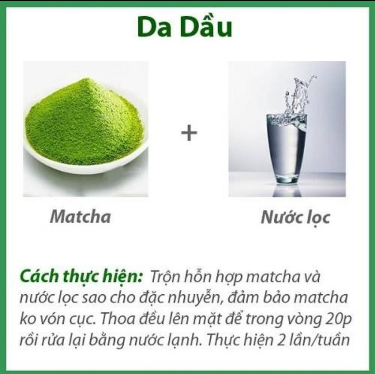 Bột trà xanh nguyên chất Vũ Gia 100gram