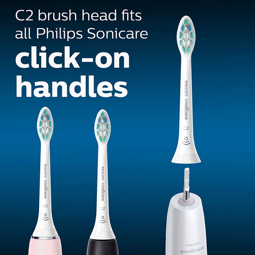 [Chính hãng có chíp]Đầu bàn chải điện Philips Sonicare C2 Optiaml