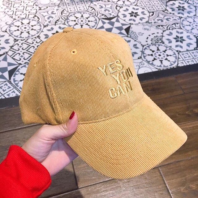 Mũ lưỡi trai Yes you can thoáng mát
