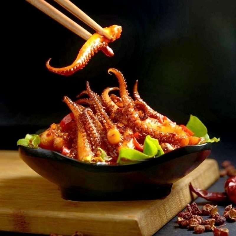 Chân vịt cay dacheng loại to 32gr - đồ ăn vặt nội địa Trung Quốc - hkfoods