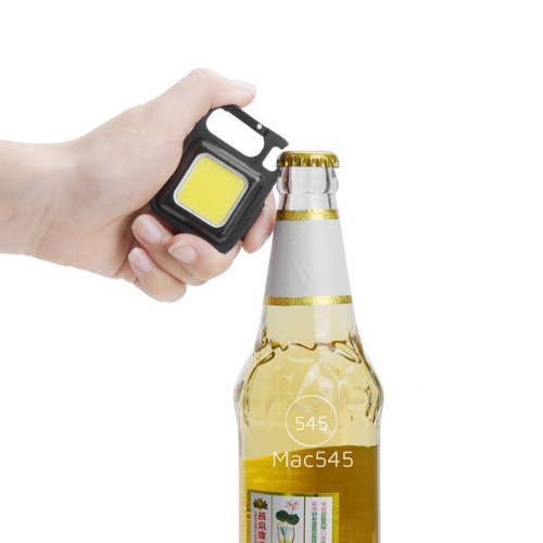 Đèn Pin Móc Khóa Mini Siêu Sáng Đèn LED Mini Bỏ Túi Sạc Type C