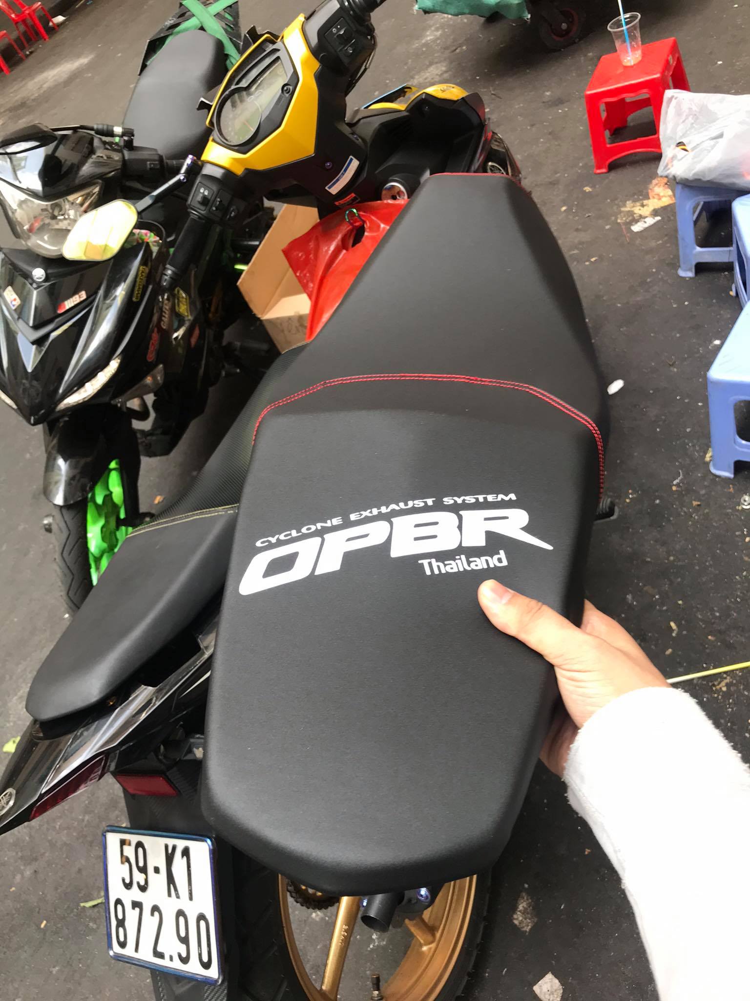 Yên orbr cho ex150