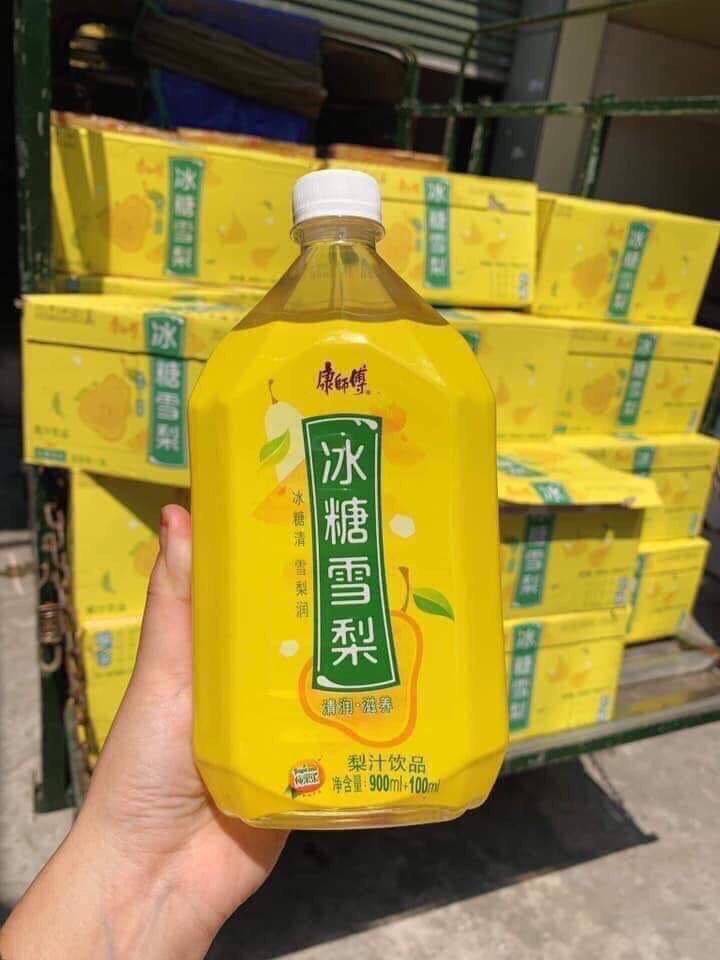 Pear Juice with Rock Salt, Full of Flavor, 1000ml (Pear Juice)