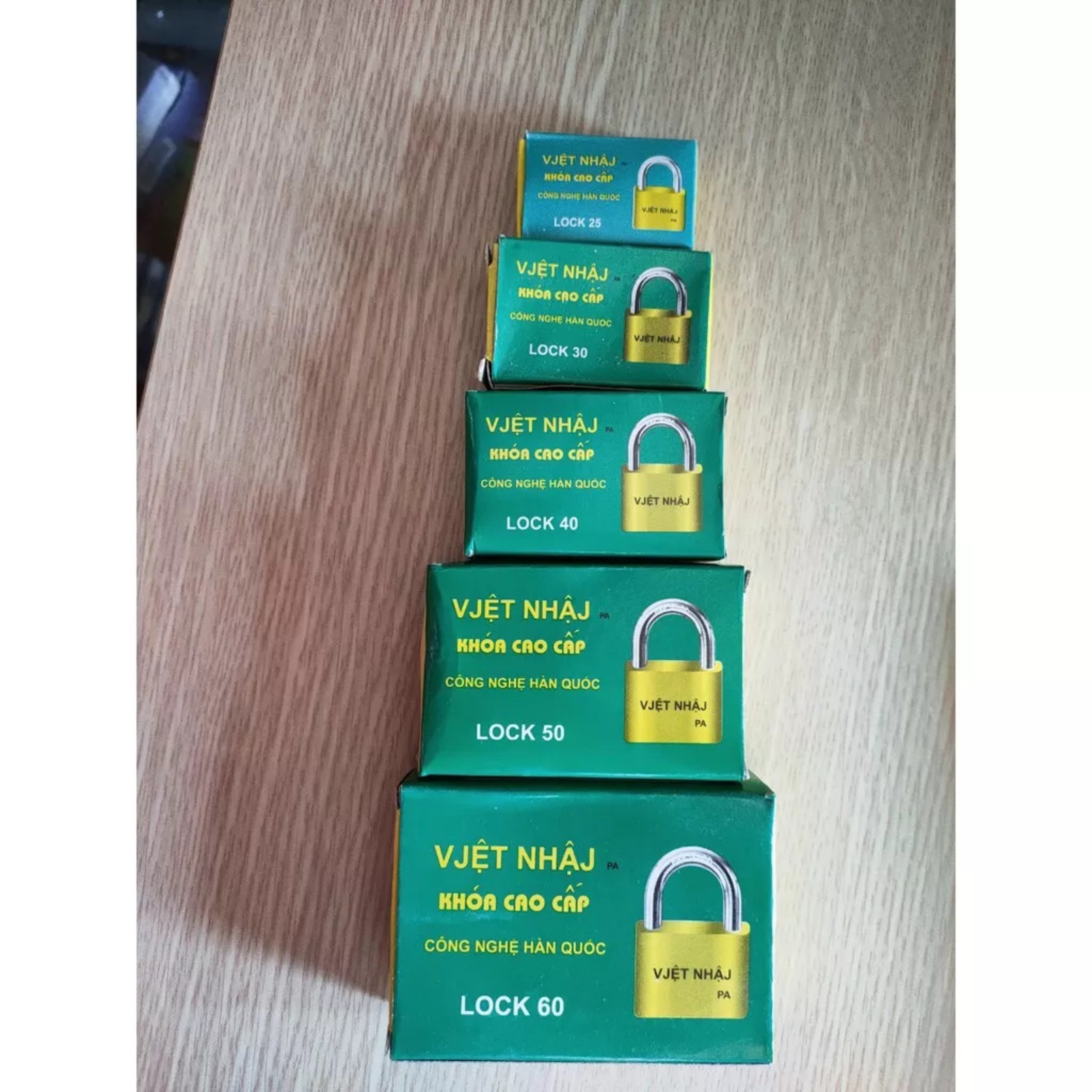 Ổ KHOÁ HD VIỆT NHẬT ĐỦ SIZE 30-40-50-60