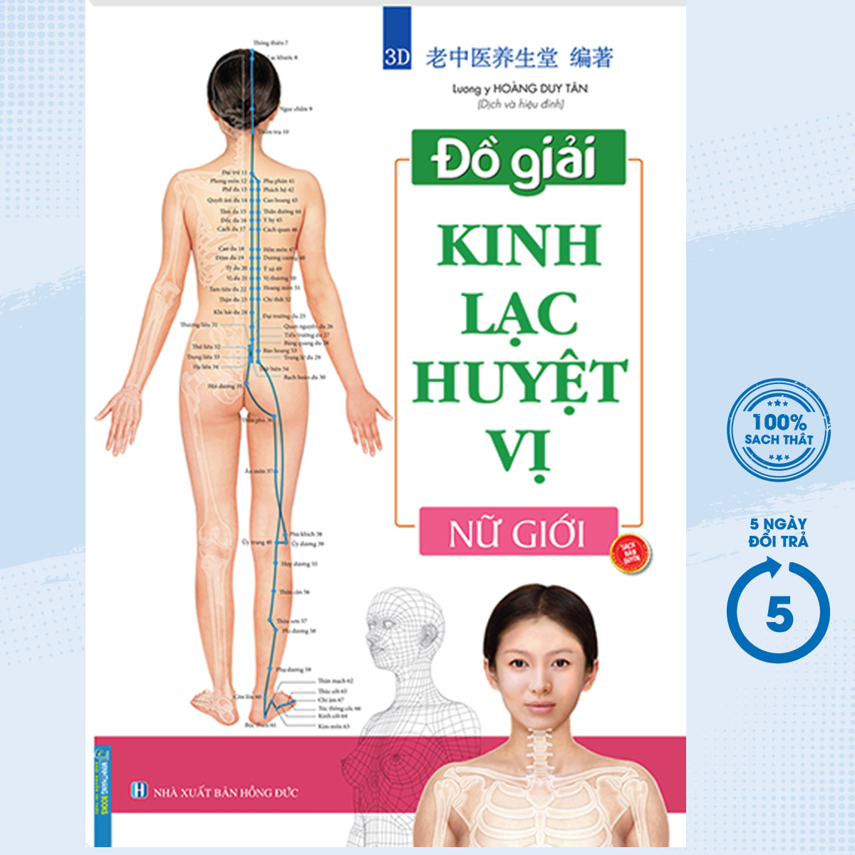 Sách – đồ giải kinh lạc huyệt vị - nữ giới – newshop