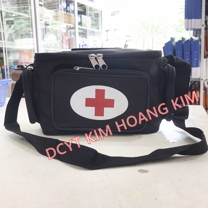 Túi cứu thương đen đúng chuẩn Bộ Y Tế đủ size