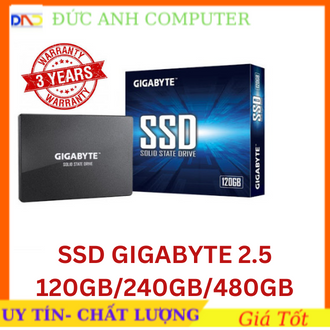 SSD 120GB/240GB/480GB  Gigabyte Sata 3 chính hãng viễn sơn - tốc độ cao load cực nhanh , Chính Hãng 100%, Bảo Hành 3 Năm