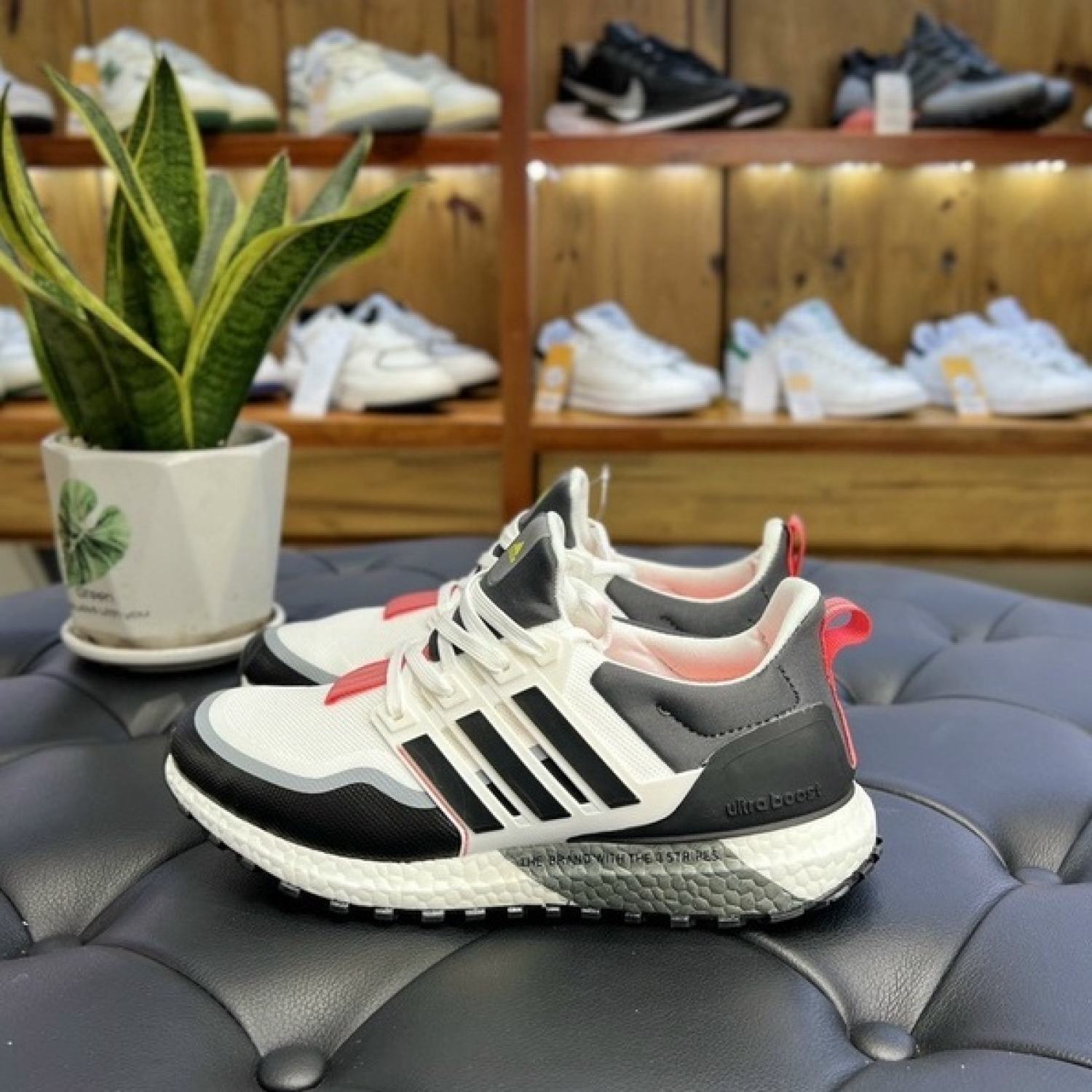 Giày thể thao sneaker EQ 21 đen trắng mới