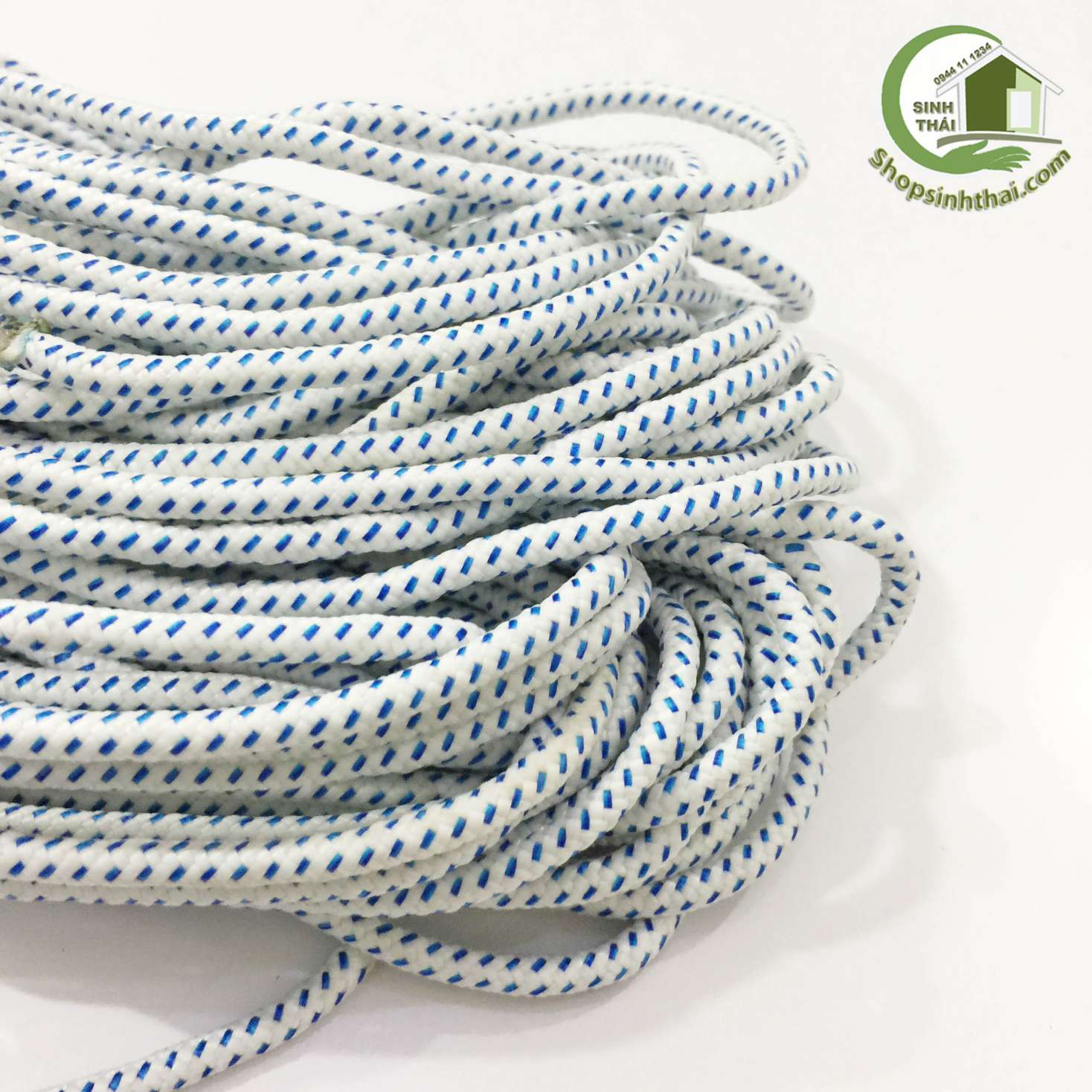 [HCM]Cuộn dây dù màu trắng [ 1 cuộn 24 mét ]