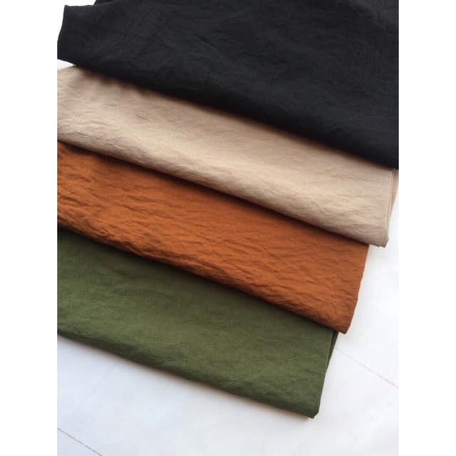 [HCM]Quần lửng Đũi ống rộng(size 40-65kg)