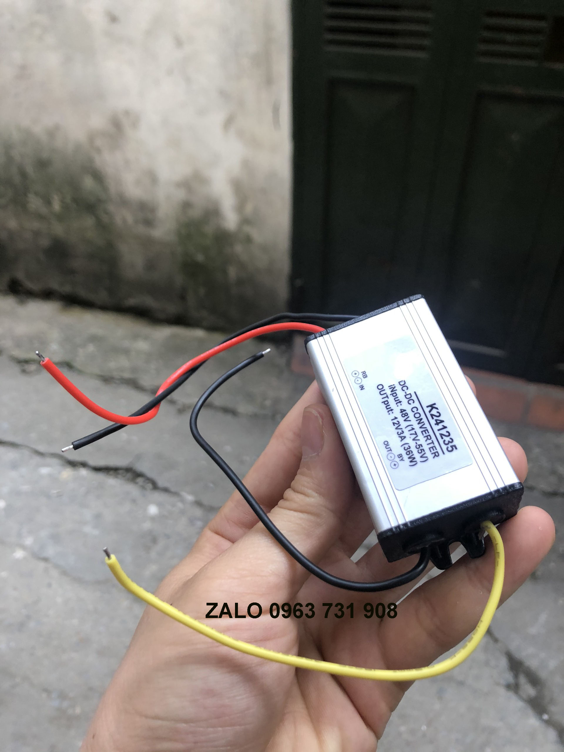 Bộ mạch hạ áp 48v xuống 12v 3a 36w
