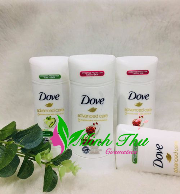Lăn Sáp Khử Mùi Dove Advanced Care 72h 74gr