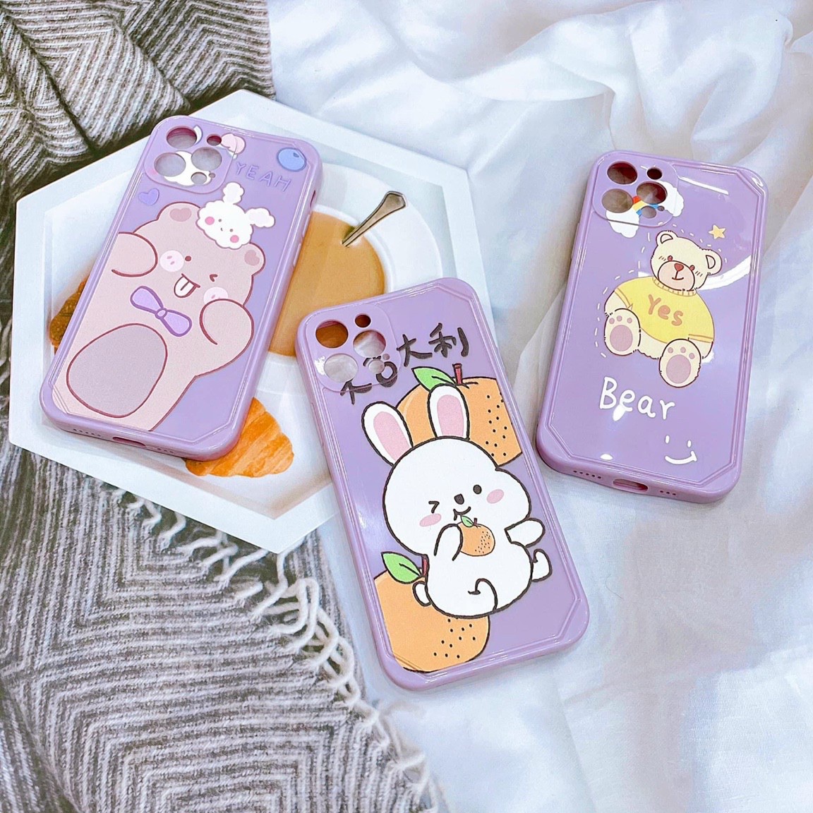 Ốp lưng Iphone in hình đáng yêu