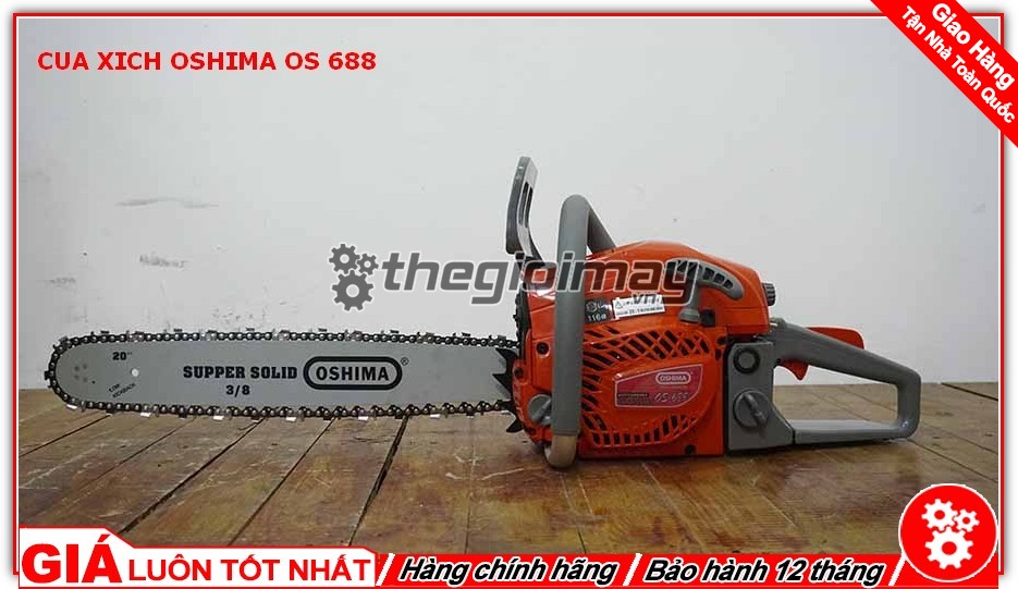 [HCM]Máy cưa xích oshima 688