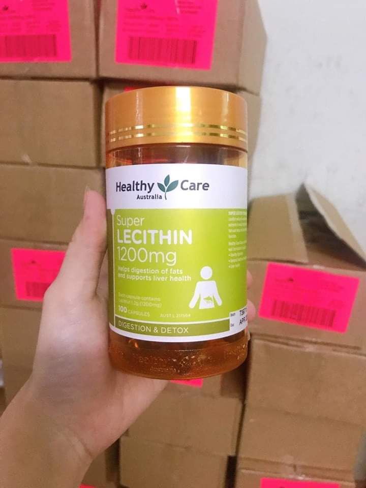mầm đậu nành lecithin 1200mg của Úc