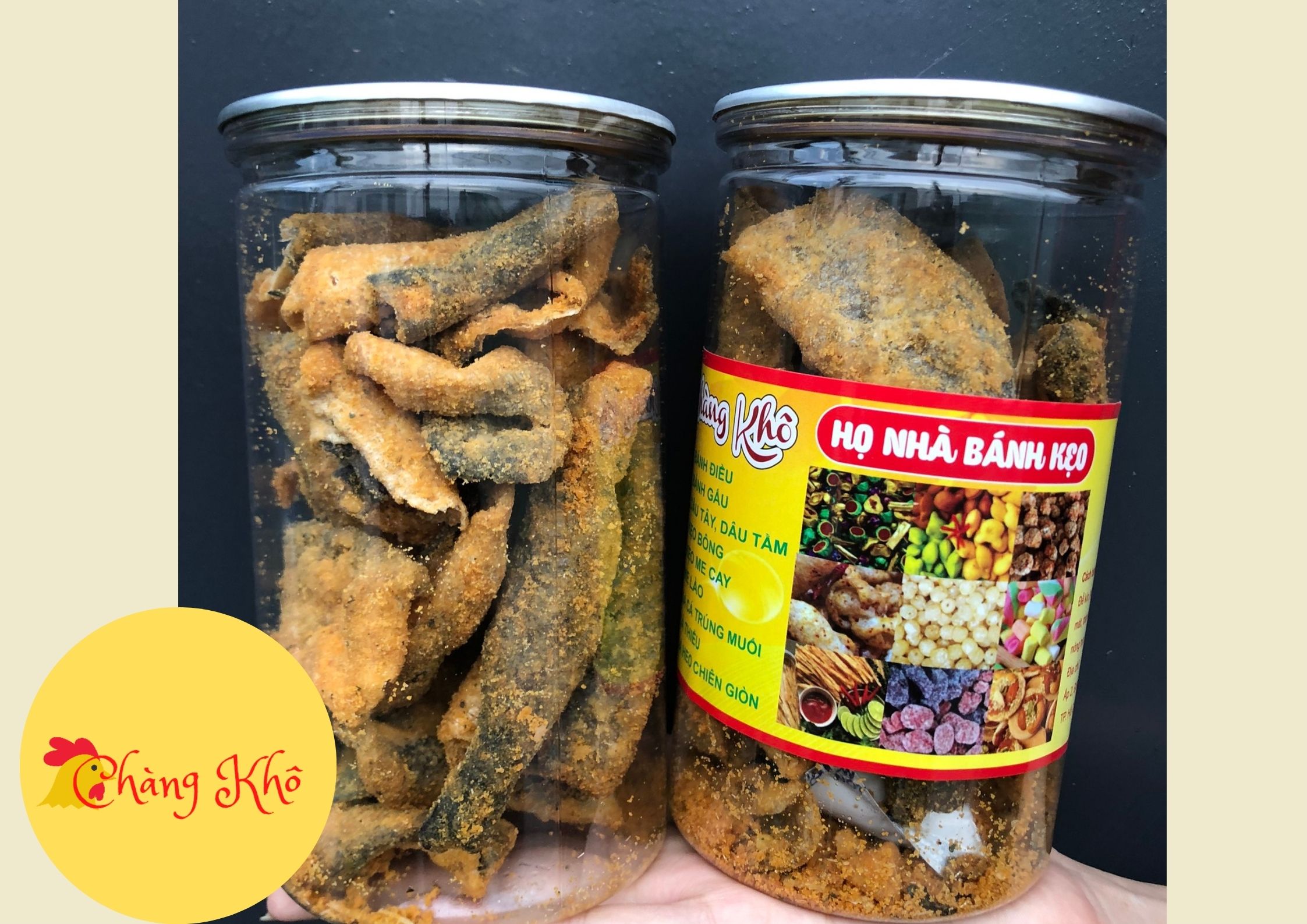 (Combo 2 hủ) 400g DA CÁ TRỨNG MUỐI siêu ngon ( 200g/hũ)