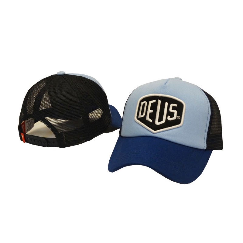 Ready Stock หมวกเบสบอล ลาย Deus Ex Machina Baylands Trucker Snapback สําหรับขี่รถจักรยานยนต์ 2022