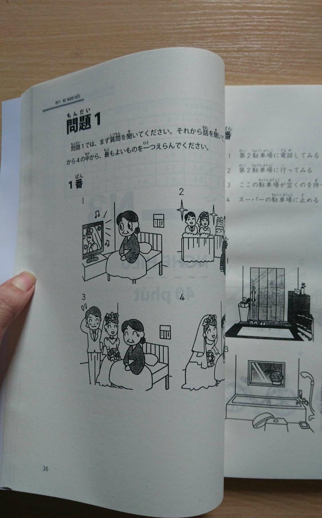 [HCM]Bộ đề thi thử kì thi năng lực tiếng nhật N3