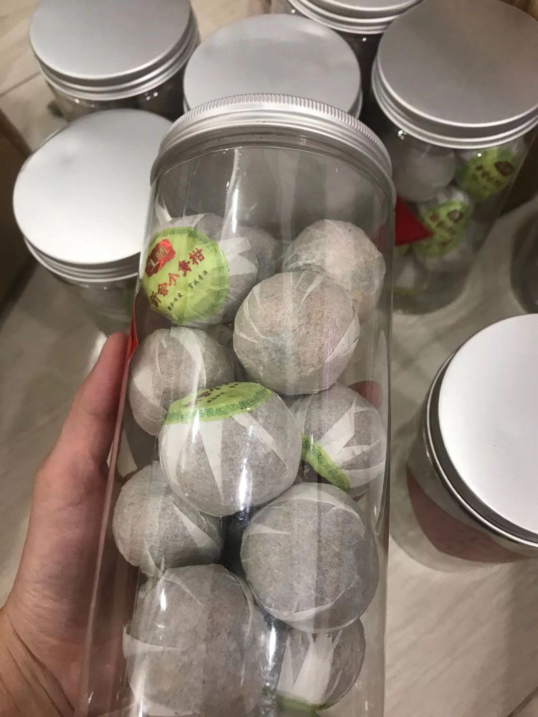 [HCM]trà phổ nhĩ quýt