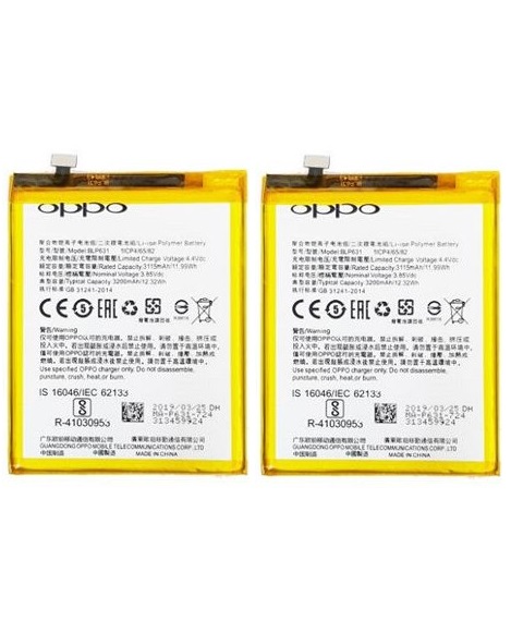 PIN OPPO BLP601 (F1S, A59) ZIN