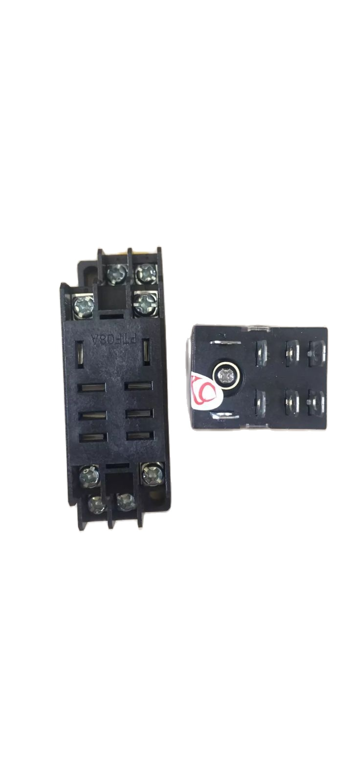 Rơ le trung gian 8 chân 220v 10A bao gồm đế