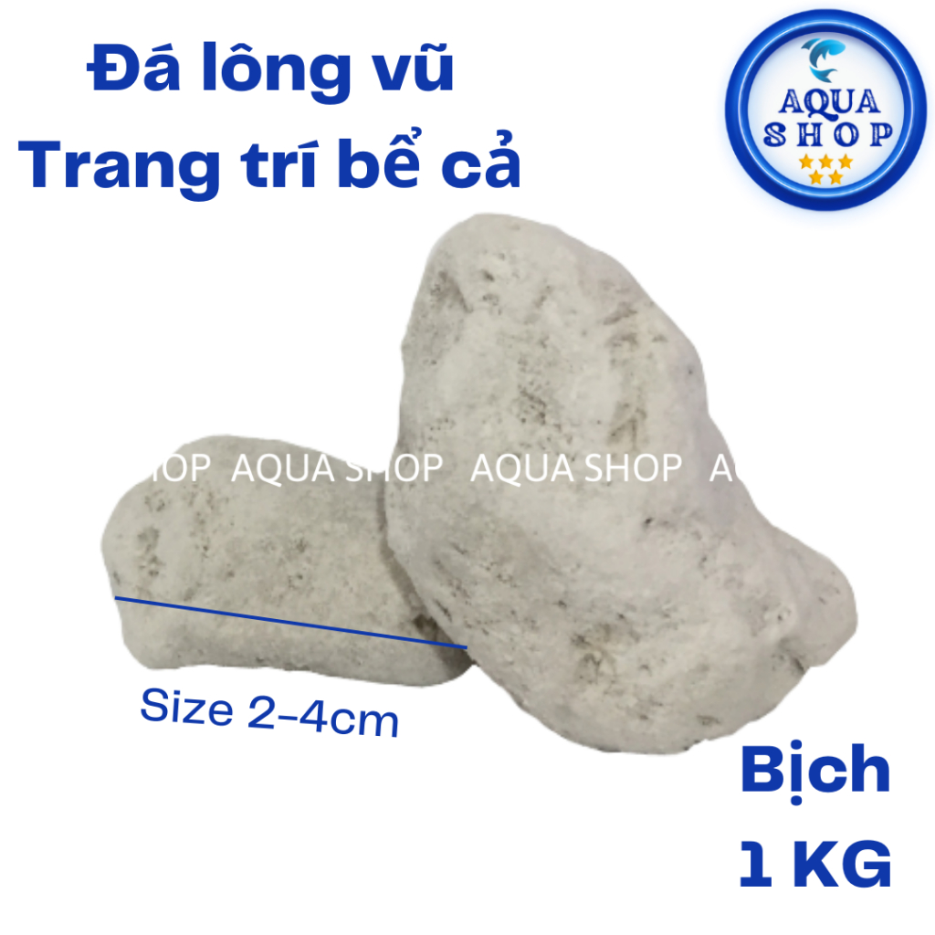 Đá Lông Vũ - Nham Thạch Trắng (1kg)