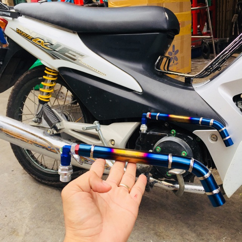 [HCM]ỐNG THÔNG HƠI FULL TITAN TRANG TRÍ XE ĐẲNG CẤP CHO MỌI DÒNG XE