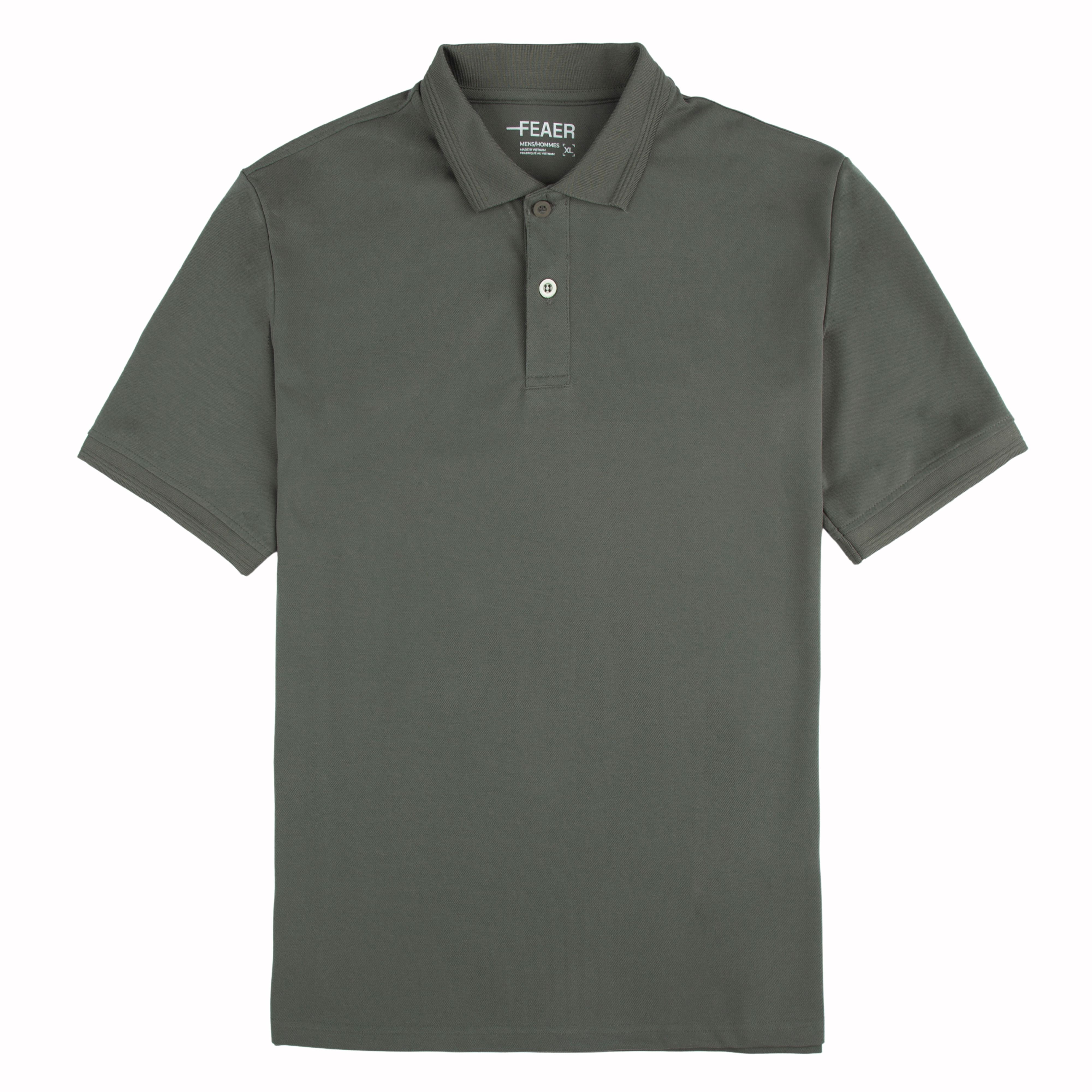 Áo polo nam FEAER chất cotton trơn Basic