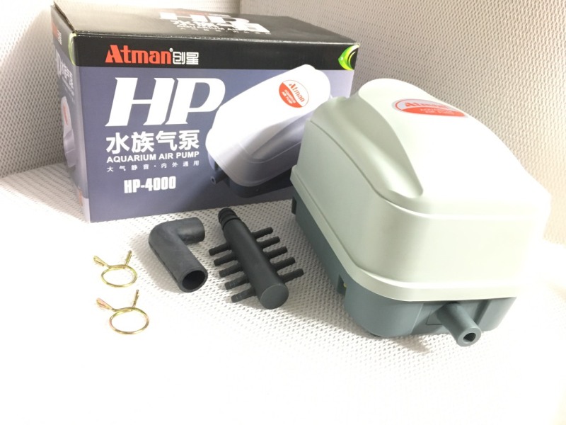 Máy Sủi Oxy Atman HP 4000 Dành Cho Hồ Cá Koi, Rồng