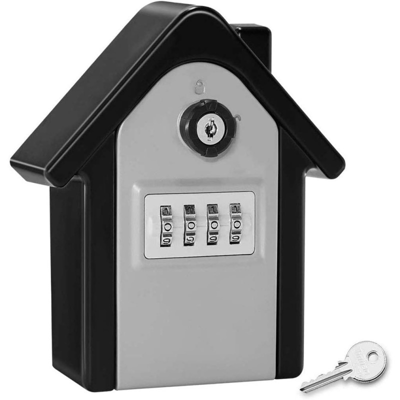 Hộp đựng khóa 4 mã số có chìa khoá dự phòng Cacazi, lock box dùng cho airbnb, homestay , trường học, văn phòng, khách sạn
