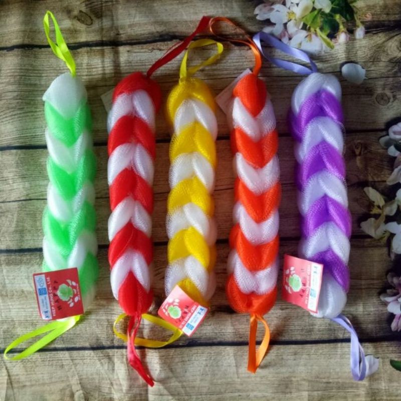 Bông tắm đủ màu (giao màu ngẫu nhiên)