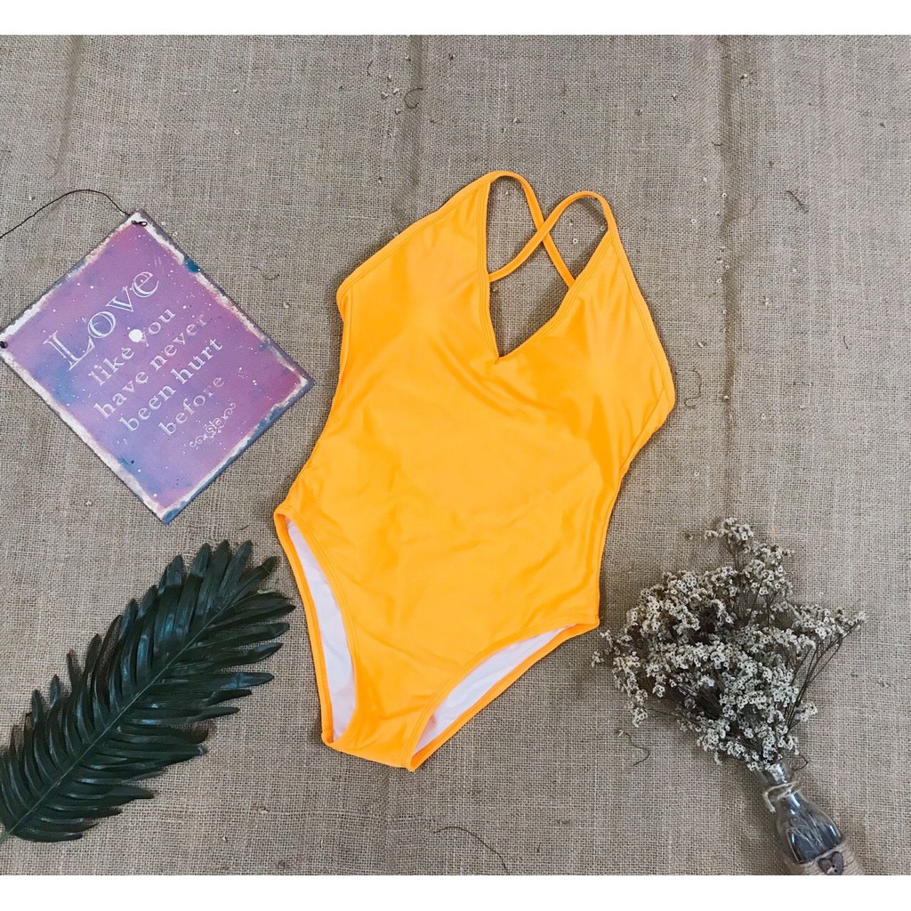 Bikini 1 mảnh, bodysuit khoét ngực sexy (HIỀN HỒ)