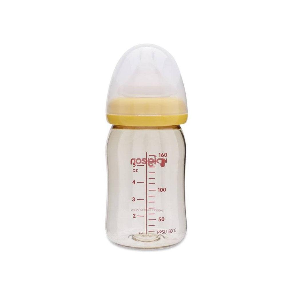 Bình Sữa PPSU Pigeon SofTouch Peristaltic Cổ Rộng 160/240ml