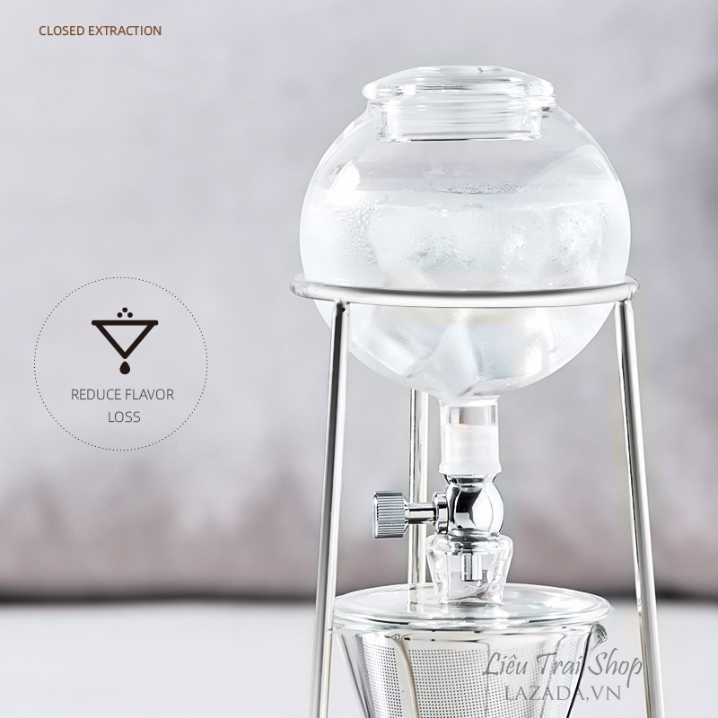 Bộ pha cà phê lạnh cold drip colbrew pha cafe đá iced coffee pot