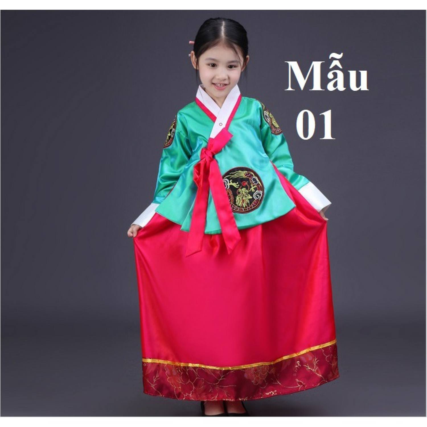 Trang Phục Hanbok Nữ Hàn Quốc, Hanbok Truyền Thống Hàn Quốc Cho Bé Gái